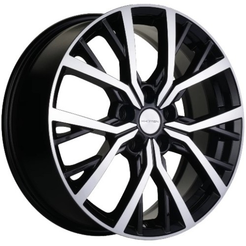 Khomen KHW 1806 7x18 5*108 ET45 DIA60.1 Black-FP 