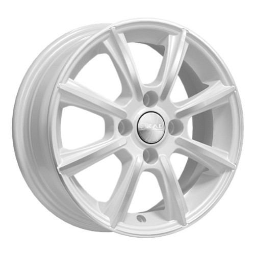 Скад Монако 5.5x14 4*100 ET38 DIA67.1 Алмаз белый  - «ПСС ПРО»