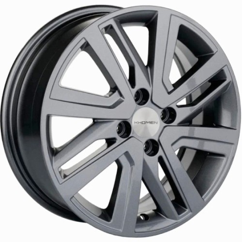 Khomen KHW 1609 6x16 4*100 ET41 DIA60.1 Gray 