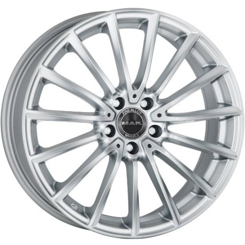 MAK Komet 8x18 5*112 ET43 DIA66.6 Silver 