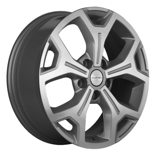 Khomen KHW 1710 6.5x17 5*120 ET55 DIA65.1 Gray-FP 