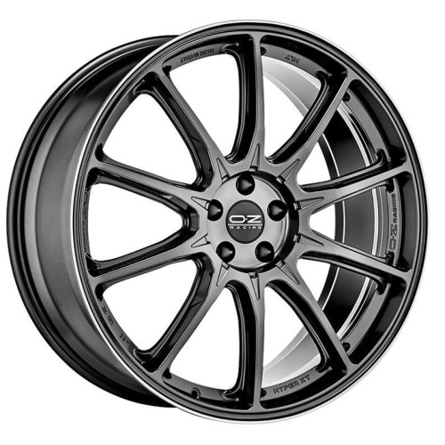 OZ Hyper XT HLT 10.5x20 5*112 ET26 DIA66.6 Star Graphite Diamond Lip 