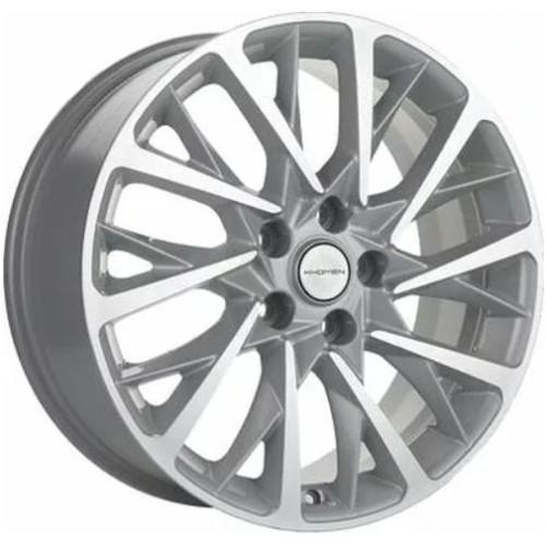 Khomen KHW 1804 7.5x18 5*112 ET43 DIA57.1 F-Silver-FP 