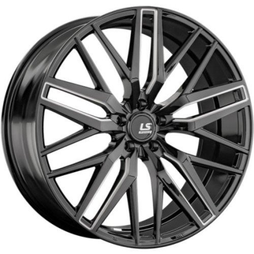 LS FlowForming RC77 9.5x22 5*114.3 ET45 DIA67.1 BK+SSF 