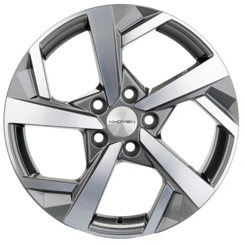 Khomen KHW 1712 7x17 5*114.3 ET45 DIA66.1 Gray-FP 