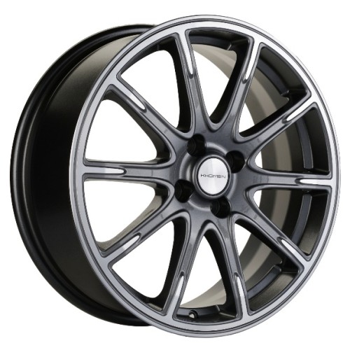 Khomen KHW 1707 6.5x17 4*100 ET43 DIA60.1 Gray-FP 