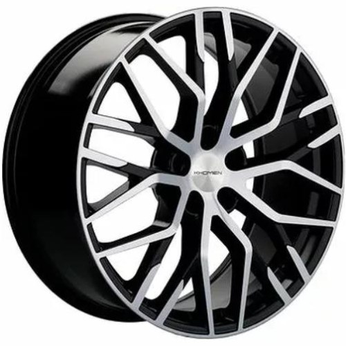 Khomen KHW 2005 8.5x20 5*120 ET45.5 DIA62.5 Black-FP 
