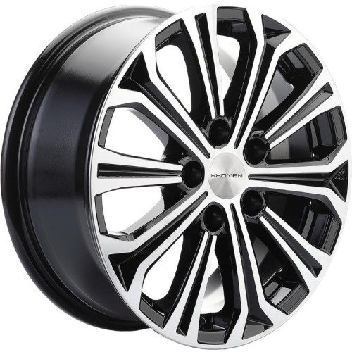 Khomen KHW 1610 6.5x16 5*114.3 ET45 DIA60.1 Black-FP 