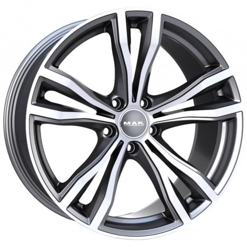 MAK X-Mode 9.5x21 5*112 ET37 DIA66.6 Gunmetal Mirror Face  - «ПСС ПРО»
