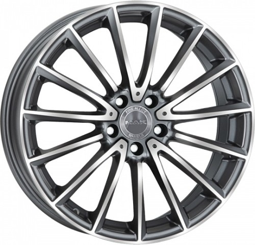 MAK Komet 8x18 5*112 ET43 DIA66.6 Gunmetal Mirror Face 