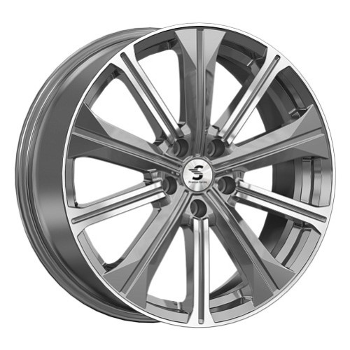 Скад КР013 7x19 5*112 ET43 DIA57.1 Алмаз графит 