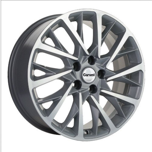 Khomen KHW 1804 7.5x18 5*108 ET47 DIA60.1 Gray-FP 