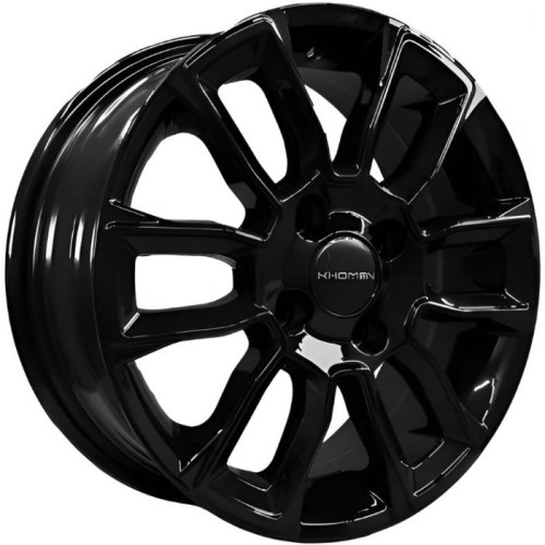Khomen KHW 1406 5.5x14 4*100 ET45 DIA56.1 Black 
