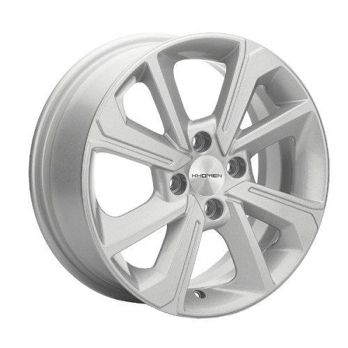 Khomen KHW 1501 6x15 4*100 ET37 DIA60.1 F-Silver 