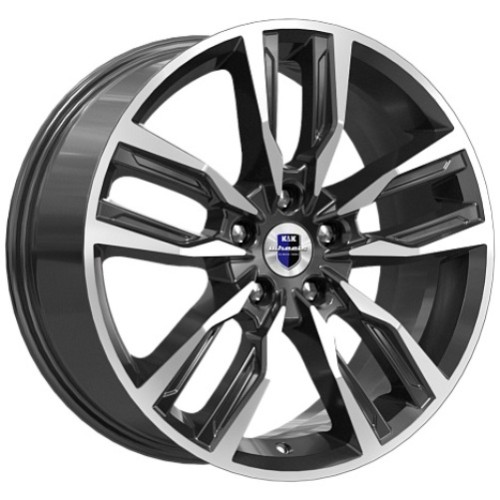 K&K Борэй 8x18 5*114.3 ET40 DIA66.1 Алмаз черный 