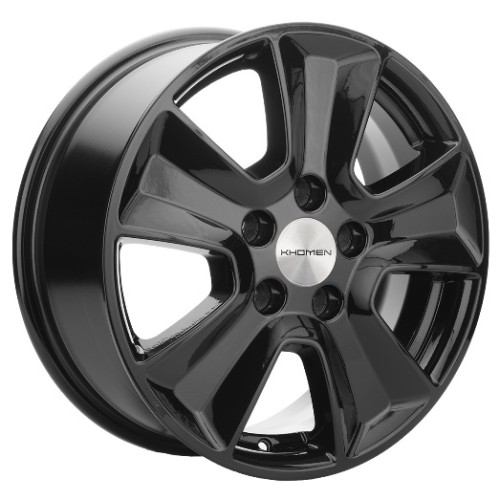 Khomen KHW 1601 6.5x16 5*114.3 ET50 DIA66.1 Black 