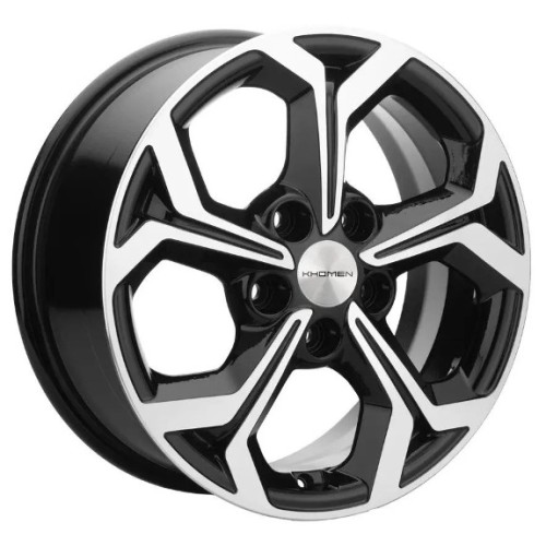 Khomen KHW 1606 6.5x16 5*114.3 ET50 DIA67.1 Black-FP 