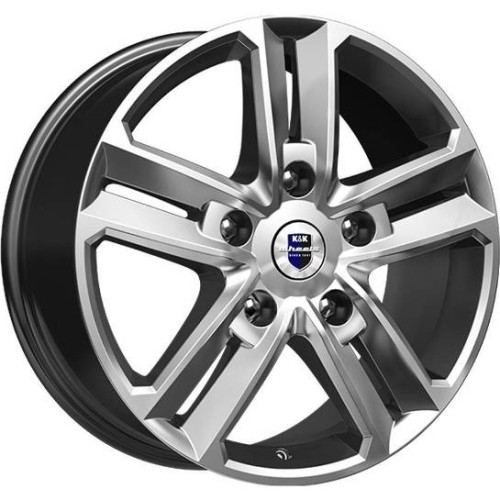 K&K Backfire 8x18 5*114.3 ET50 DIA67.1 Дарк платинум 