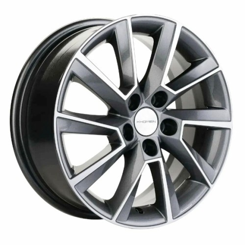 Khomen KHW 1507 6x15 5*100 ET38 DIA57.1 Gray-FP 