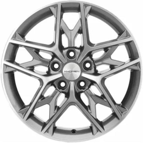 Khomen KHW 1709 7x17 5*114.3 ET48.5 DIA67.1 Gray 