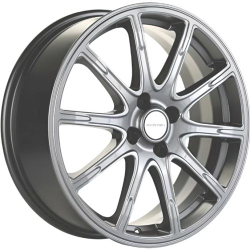 Khomen KHW 1707 6.5x17 4*100 ET43 DIA60.1 G-Silver 