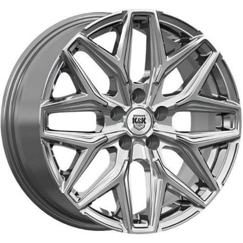 K&K Ариус 7x17 4*108 ET32 DIA65.1 Дарк платинум 
