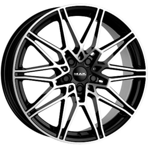 MAK Koenig 7.5x17 5*112 ET52 DIA66.6 Black mirror 