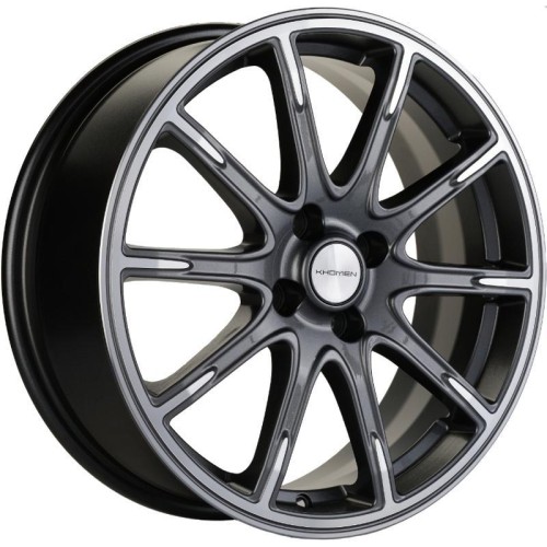 Khomen KHW 1707 6.5x17 4*100 ET44 DIA54.1 Gray-FP 