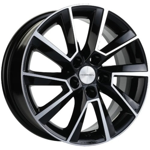 Khomen KHW 1604 6x16 5*100 ET45 DIA54.1 Black-FP 