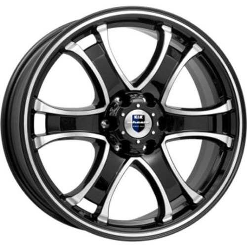 K&K Балеар 7.5x18 6*127 ET38 DIA77.8 Алмаз черный 