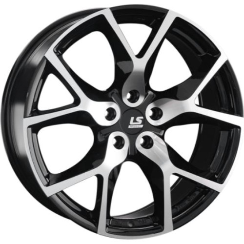 LS FlowForming RC12 8.5x20 5*112 ET35 DIA66.6 BKF  - «ПСС ПРО»