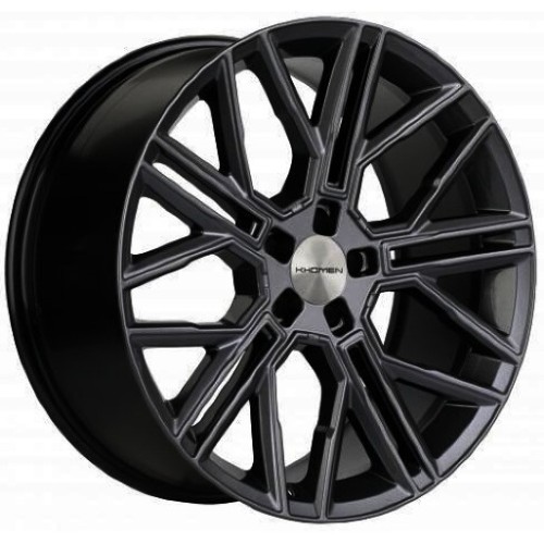 Khomen KHW 2101 9.5x21 5*120 ET49 DIA72.6 Black Matt 