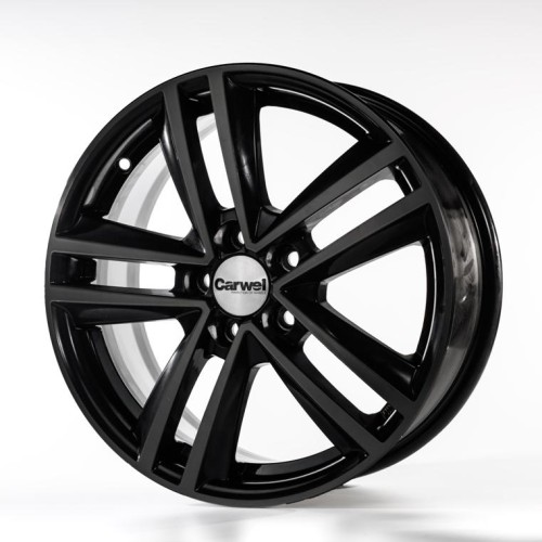 Carwel Неро 6.5x16 5*114.3 ET45 DIA67.1 BL 