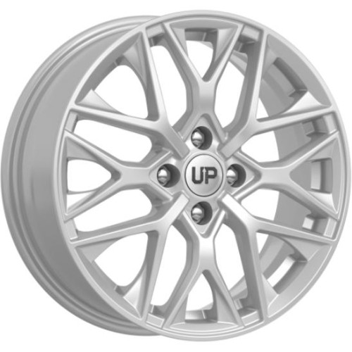 Wheels UP UP101 6x16 4*100 ET37 DIA60.1 Silver Classic 