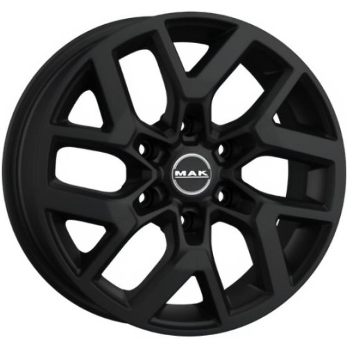 MAK Gravel 6.5x16 6*130 ET62 DIA84.1 Matt Black 