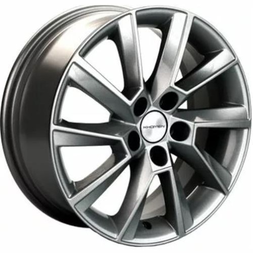 Khomen KHW 1507 6x15 5*105 ET39 DIA56.6 Gray-FP 