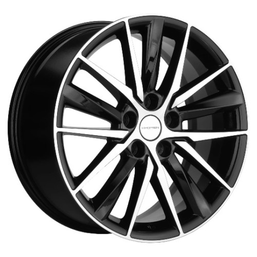 Khomen KHW 1807 8x18 5*114.3 ET40 DIA64.1 Black-FP 