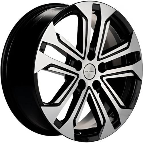Khomen KHW 1803 7x18 5*108 ET45 DIA60.1 Black-FP 