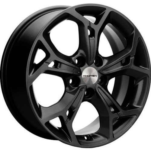 Khomen KHW 1702 7x17 5*114.3 ET46 DIA67.1 Black 