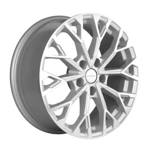 Khomen KHW 1718 7x17 5*110 ET45 DIA67.1 F-Silver 